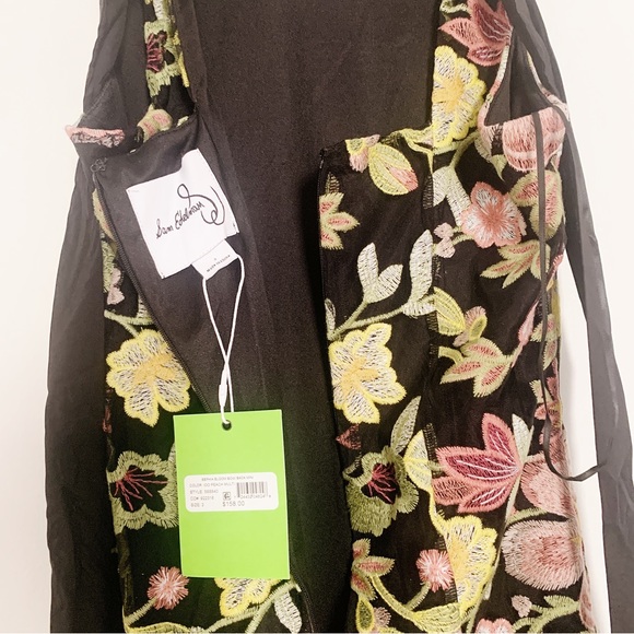 NWT Sam Edelman Embroidered Floral Mini Dress - Picture 6 of 10